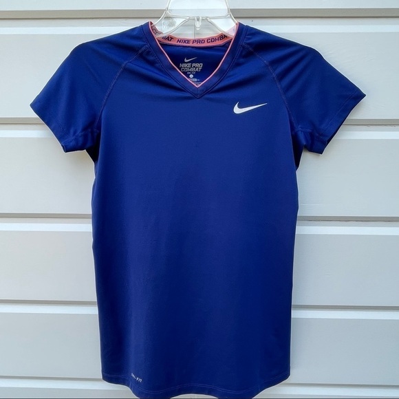 Nike Pro Combat Dri-Fit Fitted Tee XS - Picture 1 of 6
